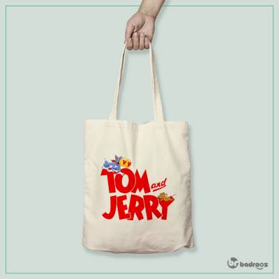 کیف خرید کتان لوگو تام و جری