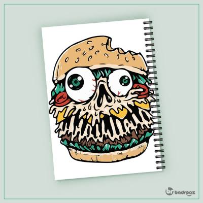 دفتر یادداشت ساندویچ هیولایی