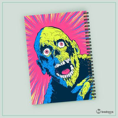 دفتر یادداشت screaming monster