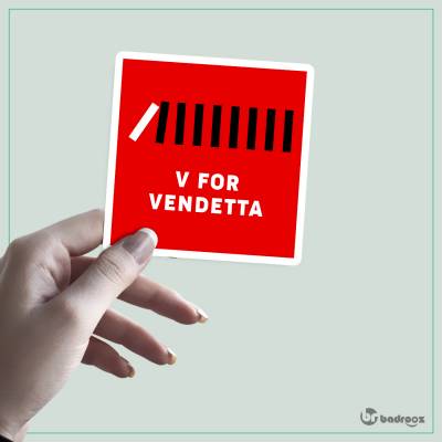 استیکر v for vendetta 2