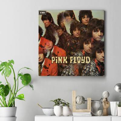 تابلو کنواس مربع pink floyd 54