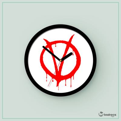 ساعت دیواری  vendetta logo
