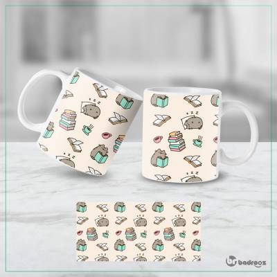 ماگ  pattern-fantezy cat