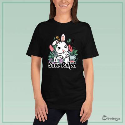 تی شرت زنانه save ralph