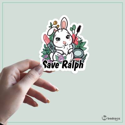 استیکر save ralph