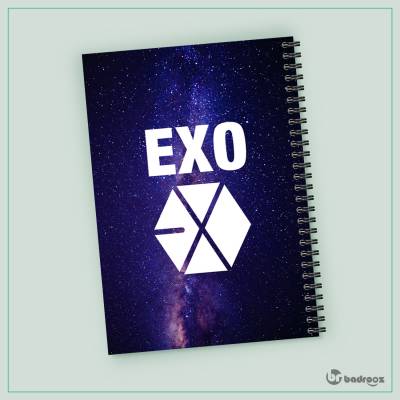 دفتر یادداشت EXO 3