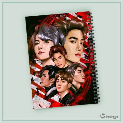 دفتر یادداشت EXO 5