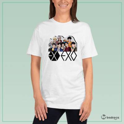 تی شرت زنانه EXO 9