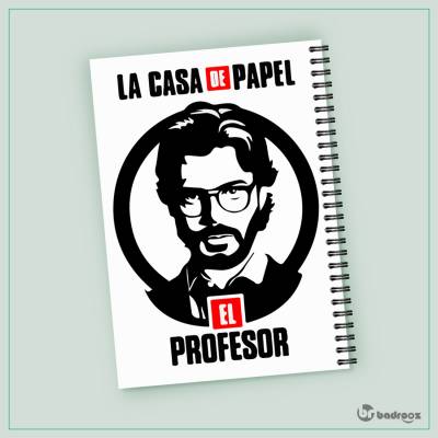دفتر یادداشت La Casa de papel