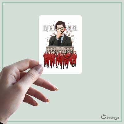 استیکر La Casa de papel-group