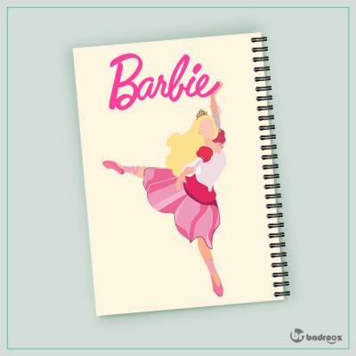 دفتر یادداشت Barbie-dance