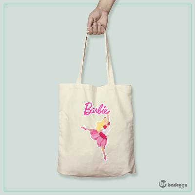 کیف خرید کتان Barbie-dance