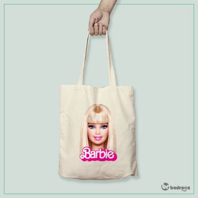 کیف خرید کتان Barbie-face