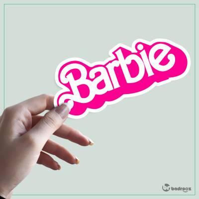 استیکر Barbie-LOGO 1