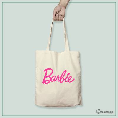 کیف خرید کتان Barbie-LOGO 2