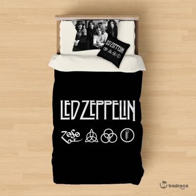 روتختی چاپی یک نفره Led zeppelin 1