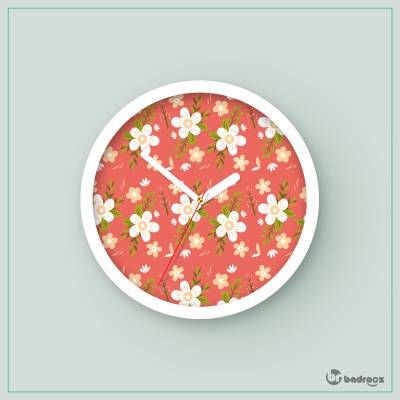 ساعت دیواری  Flower 01