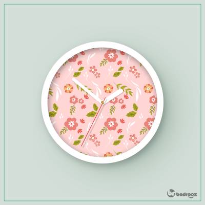 ساعت دیواری  Flower 02