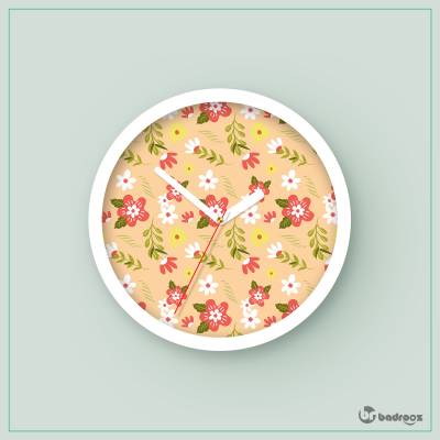 ساعت دیواری  Flower 03