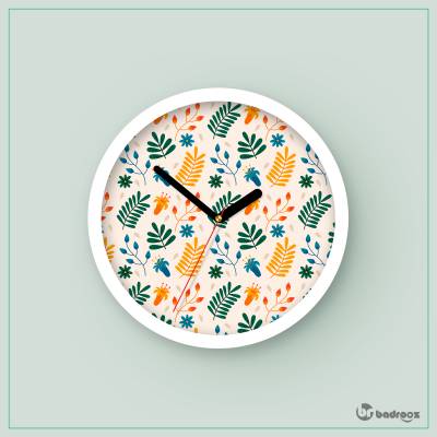 ساعت دیواری  Flower 07