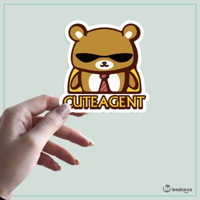 استیکر BEAR-CUTEAGENT