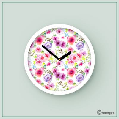ساعت دیواری  Flower 13