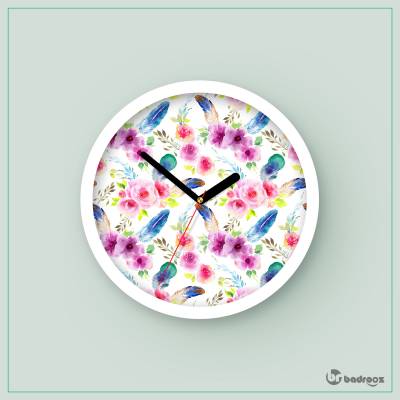 ساعت دیواری  Flower 14