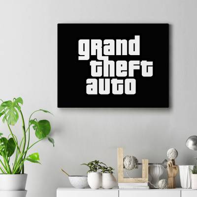 تابلو کنواس GTA