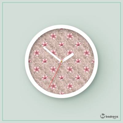 ساعت دیواری  Flower 17