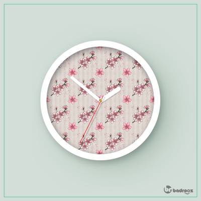 ساعت دیواری  Flower 19