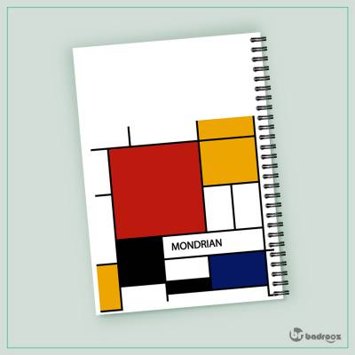 دفتر یادداشت موندریان MONDRIAN 