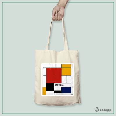 کیف خرید کتان موندریان MONDRIAN 