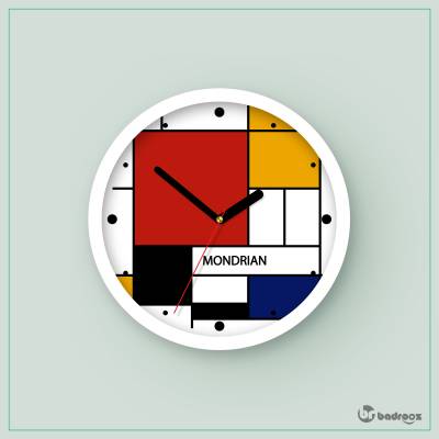 ساعت دیواری  موندریان MONDRIAN 