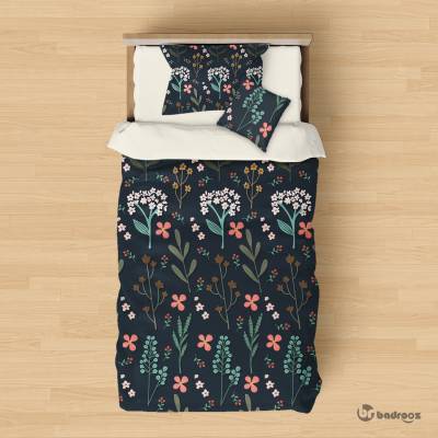 روتختی چاپی یک نفره Soft nightly pattern