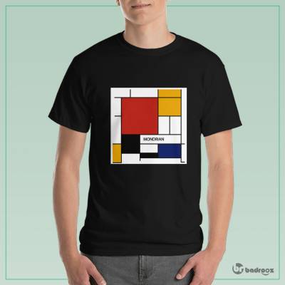 تی شرت مردانه موندریان MONDRIAN 