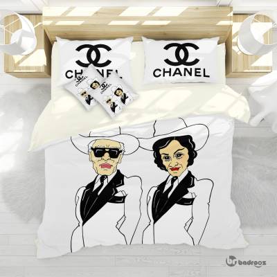 روتختی چاپی دو نفره chanel