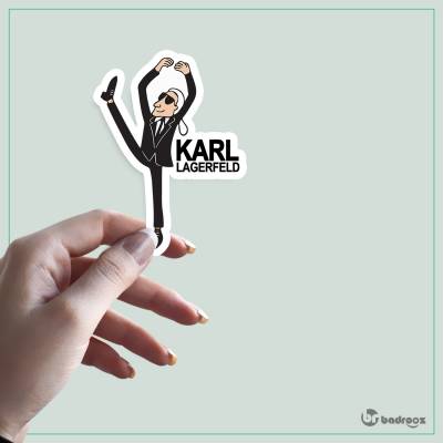 استیکر karl lagerfeld -3