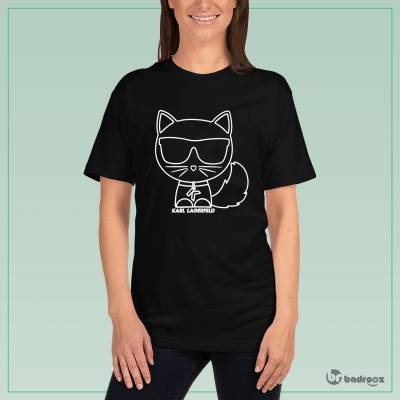 تی شرت زنانه karl lagerfeld CAT