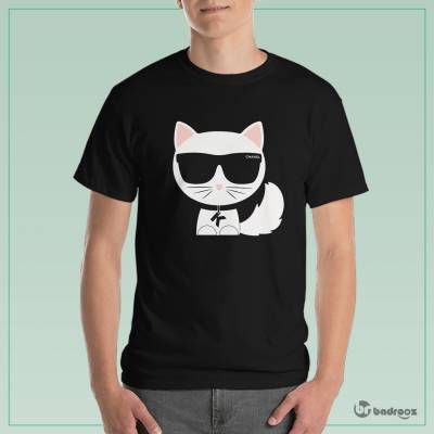 تی شرت مردانه karl lagerfeld CAT-2 PATTERN