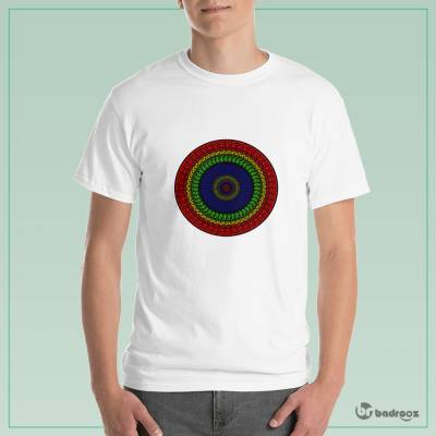 تی شرت مردانه چرخ رنگی