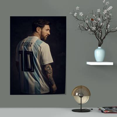 پوستر سیلک لیونل مسی (آرژانتین)