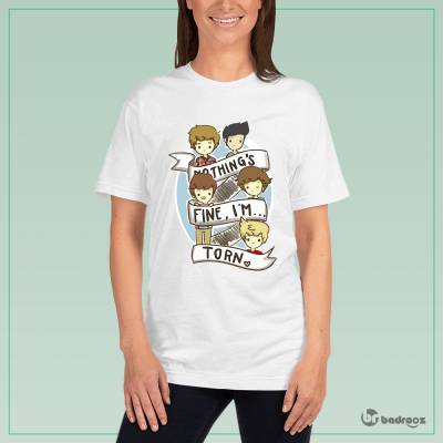 تی شرت زنانه وان دایرکشن - انگیزشی