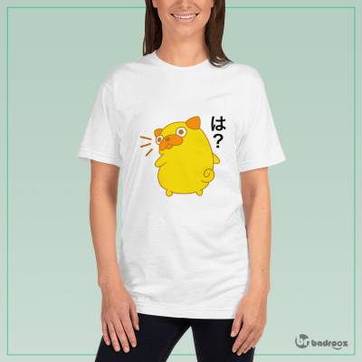 تی شرت زنانه پاگتارو - ぱぐたろ - تعجب