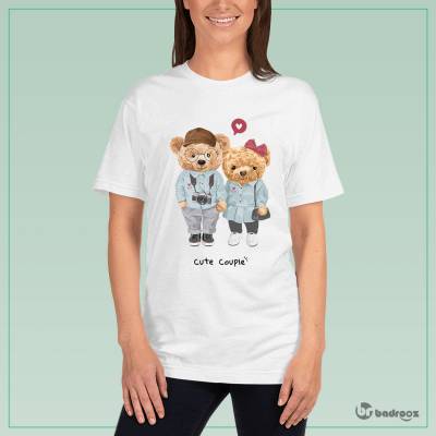 تی شرت زنانه تدی- پولو- عاشق