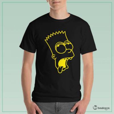 تی شرت مردانه Simpsons-face