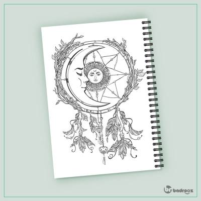 دفتر یادداشت ماه و خورشید