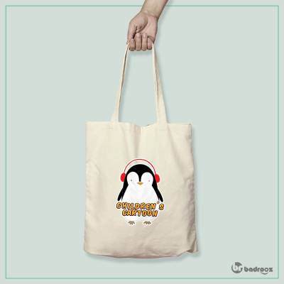 کیف خرید کتان Penguin