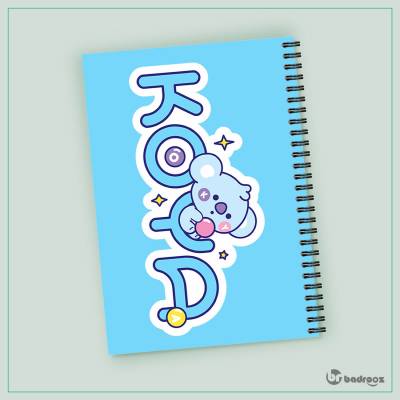 دفتر یادداشت baby bt21 koya