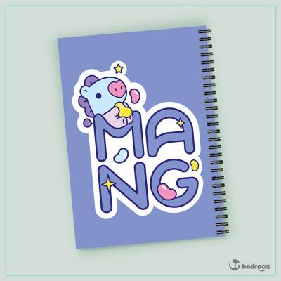 دفتر یادداشت baby bt21 mang