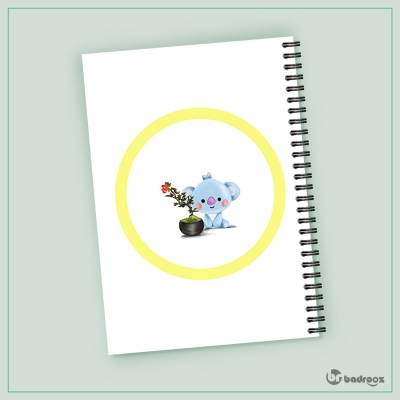 دفتر یادداشت BT21 _ Koya